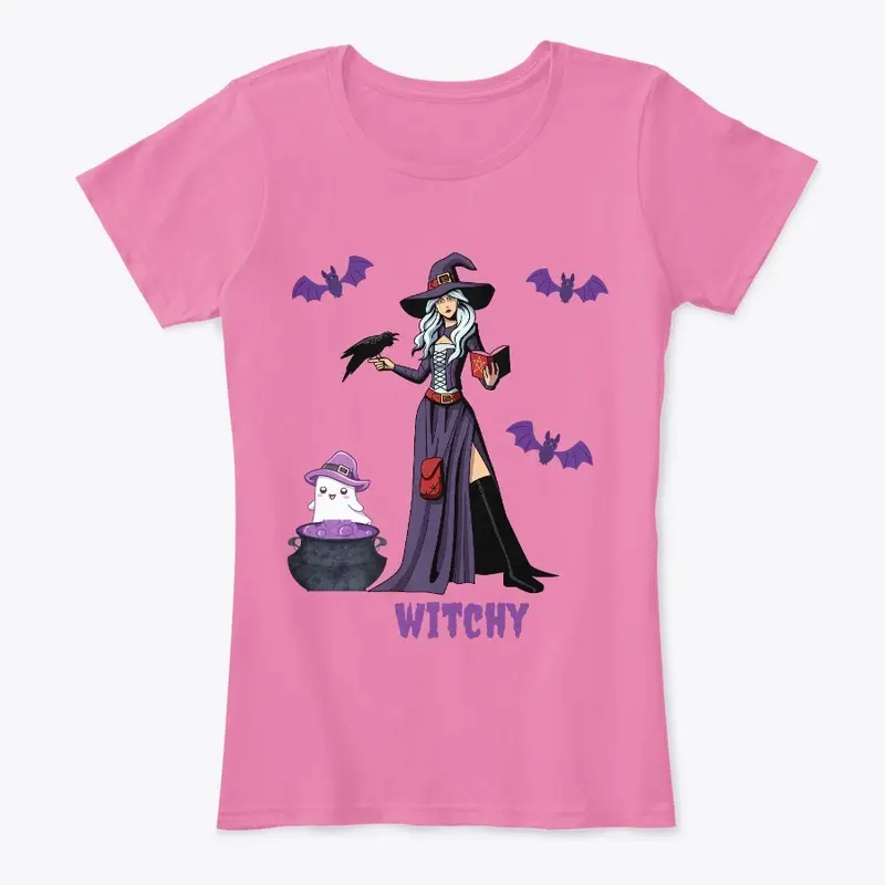 Witch Halloween Comfort Tee