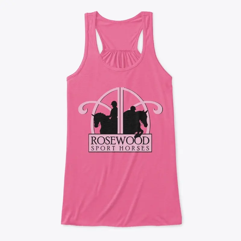 A&A Rosewood Sport Horses Womens Tank