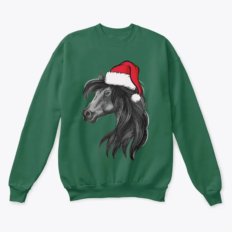 Christmas Horse Head