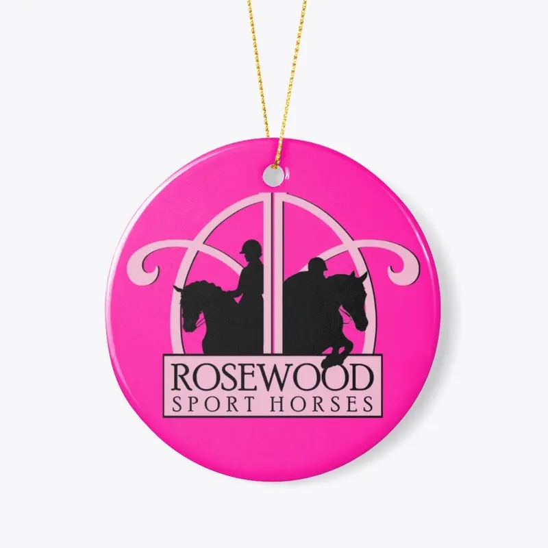 A&A Rosewood Sporthorses Ornament