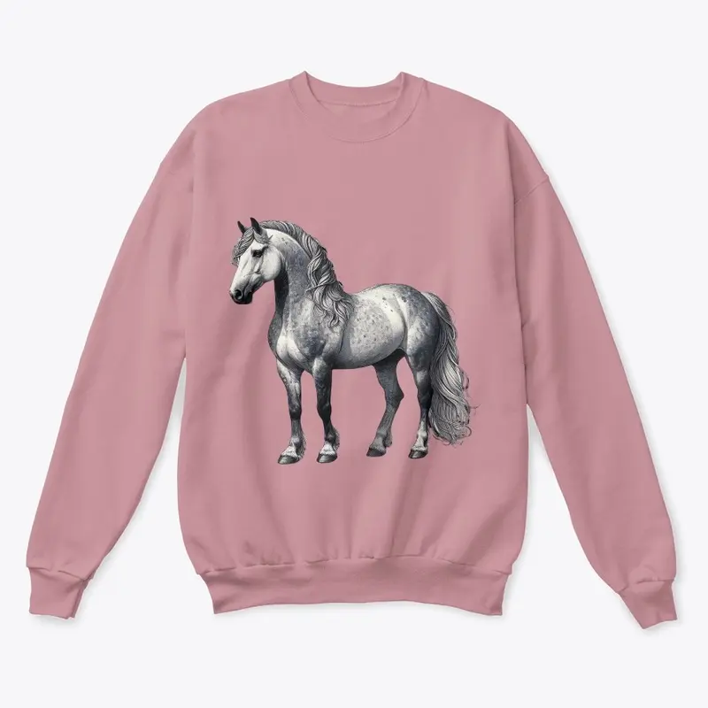 Majestic Andalusian Stallion Sweatshirt