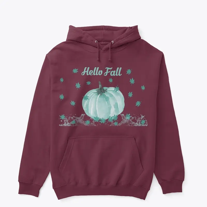 Hello Fall Hooded Sweatshirt