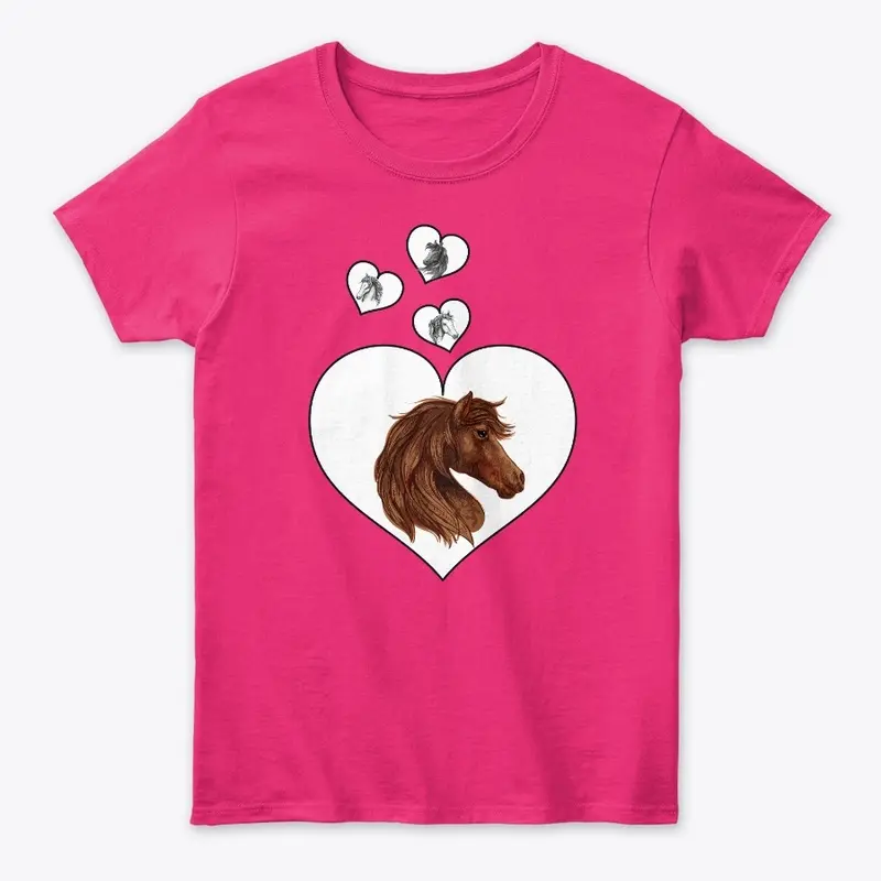 Heart & Horse Tee