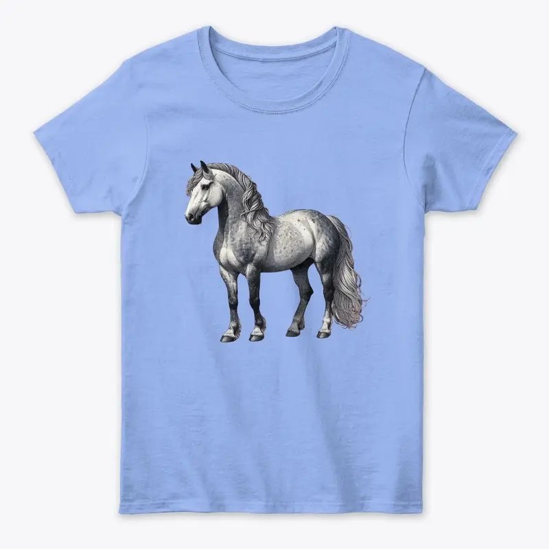 Majestic Andalusian Stallion Teeshirt