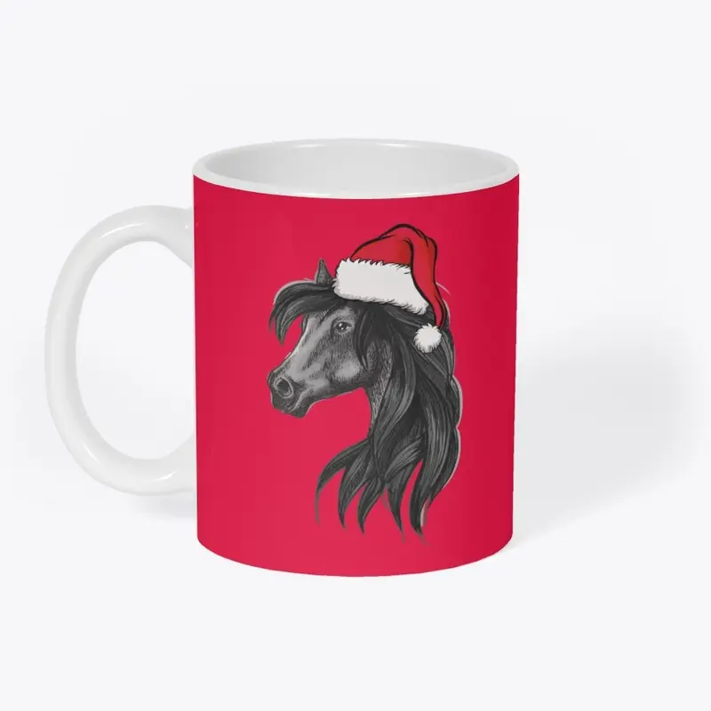 Christmas Horse Head